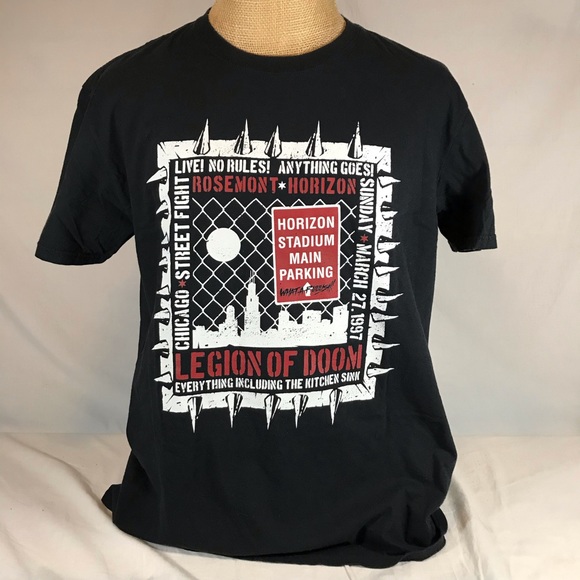 Legion of Doom 1997 Road Warriors T Shirt WWF XL - Picture 2 of 8